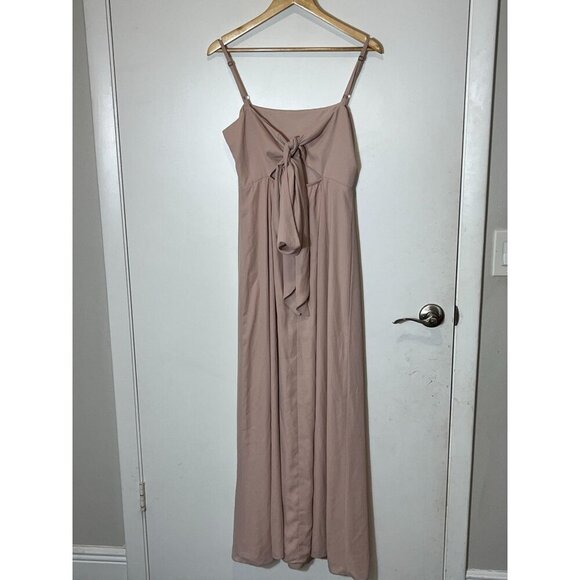 Show Me Your Mumu Lauren Tie Maxi Dress Women Size M Medium - Picture 6 of 10